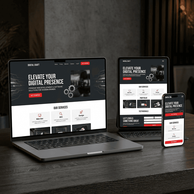 Real estate website design by Zenvix Digital